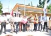 INAUGURACIÓN DE SERVICIOS HIGIÉNICOS EN PLAZA DE SAGRADA FAMILIA