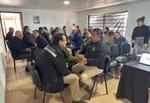ENCUENTRO DE SEGURIDAD PÚBLICA PROVINCIAL EN SAGRADA FAMILIA