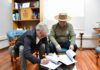FIRMA DE CONVENIO DE COLABORACIÓN ENTRE COMUNAS DE CURICÓ Y SAGRADA FAMILIA